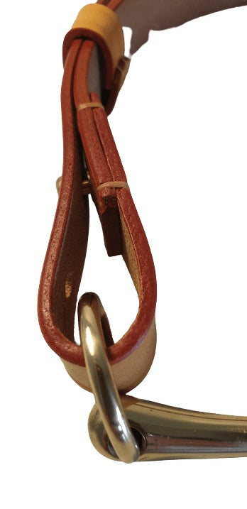 Filly & Fox Shackle Dressage Belt with Brass Horse Bit