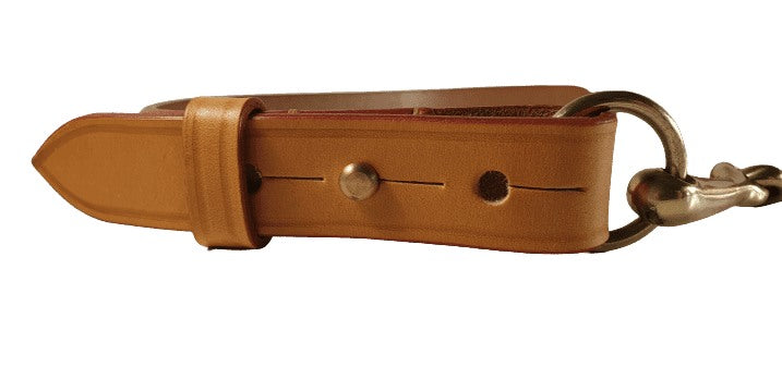 Filly & Fox Shackle Dressage Belt with Brass Horse Bit