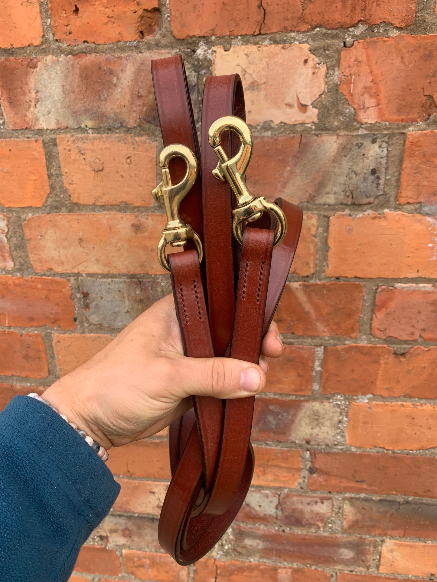 Dog Lead - Quintessential British Bridle "pooch" style