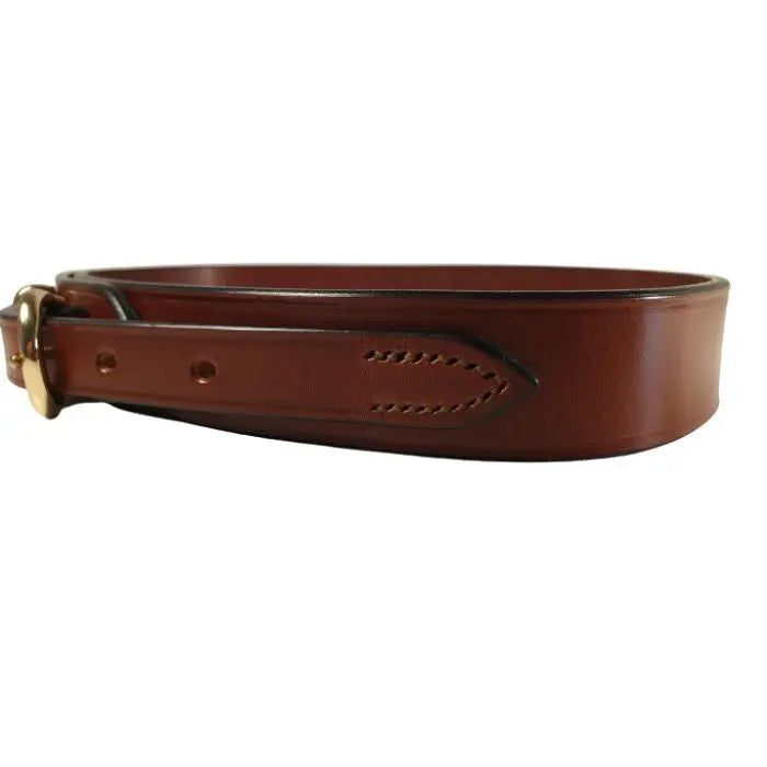 Westcoast | Premium Handcrafted Leather Belt | Filly & Fox - Newmarket tan side view