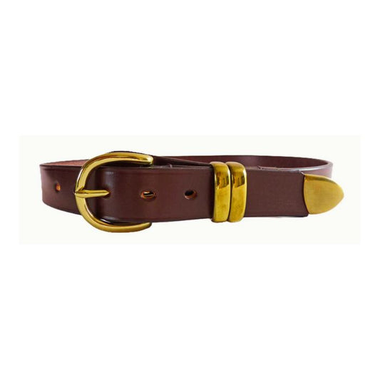 OXFORD Bridle Leather Women's Belt Handmade | Filly & Fox - FILLY & FOX