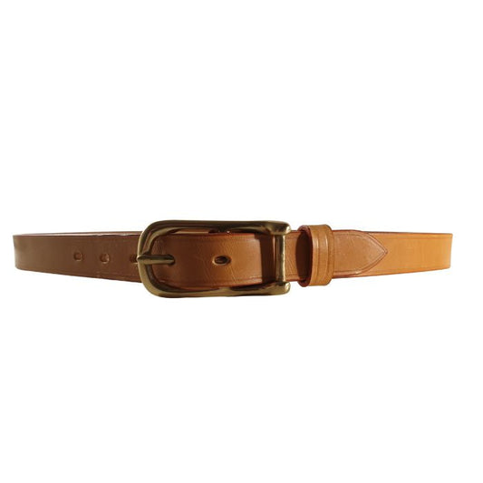 Handmade Skinny Bridle Leather Belt | Filly & Fox FILLY & FOX