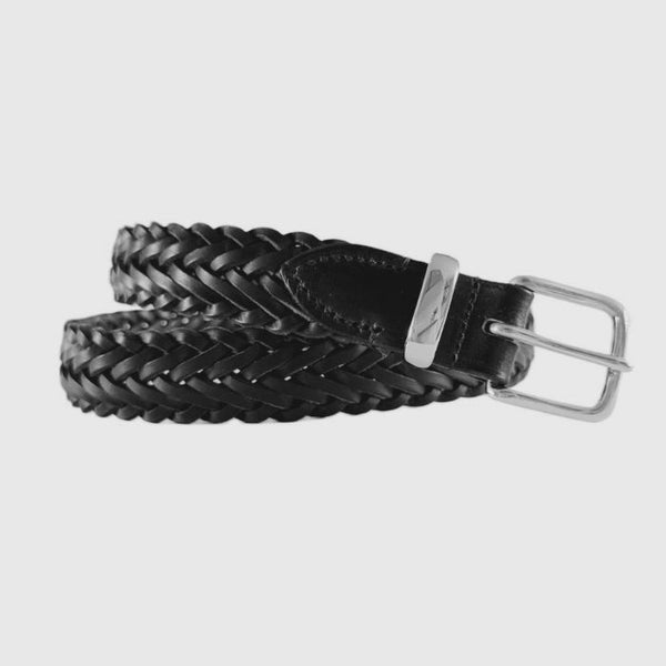 Plaited woven belt women's Leather Belt | Filly & Fox - FILLY & FOX