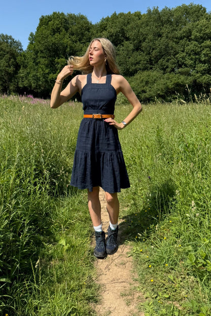 Handmade Skinny Bridle Leather Belt | Filly & Fox - FILLY & FOX