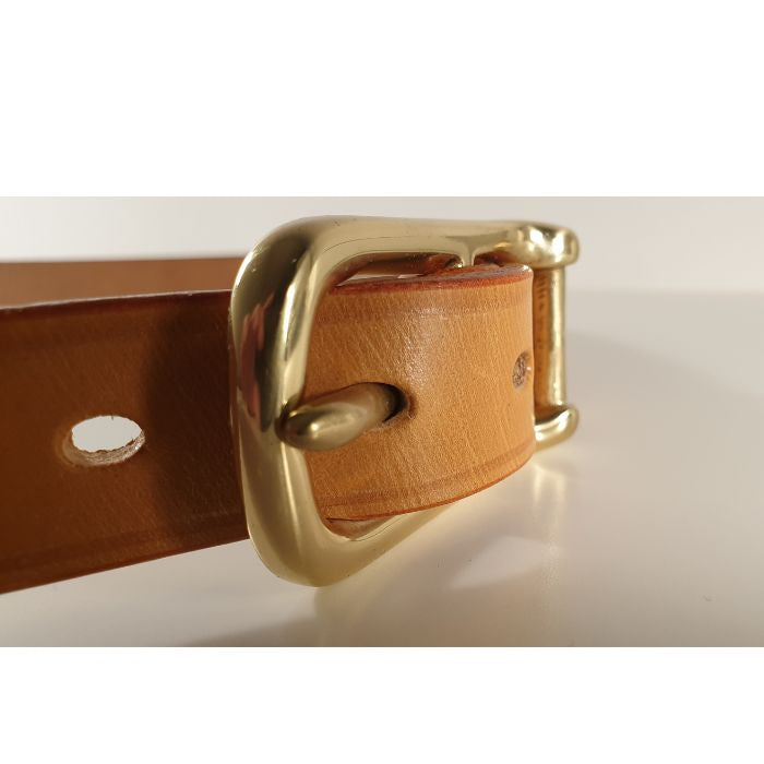 Handmade Skinny Bridle Leather Belt | Filly & Fox FILLY & FOX