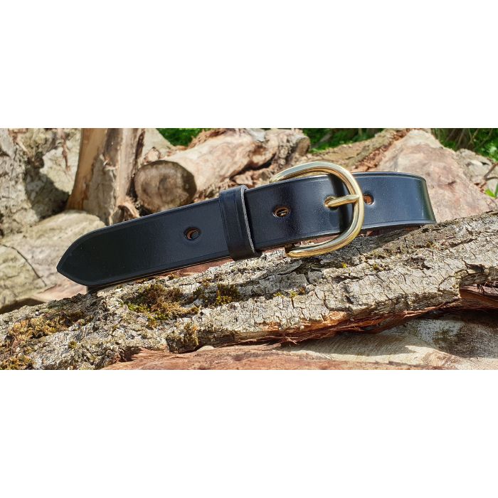 Straight Cut Leather Belt – Handmade Bridle Leather | Filly & Fox FILLY & FOX