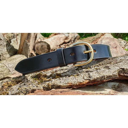 Straight Cut Leather Belt – Handmade Bridle Leather | Filly & Fox FILLY & FOX