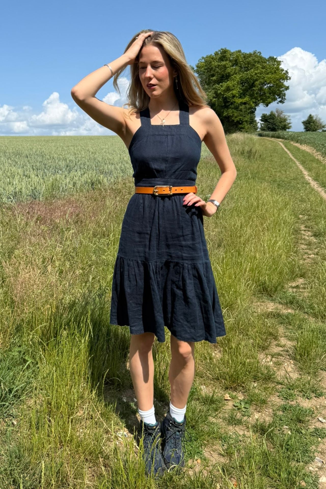 Handmade Skinny Bridle Leather Belt | Filly & Fox - FILLY & FOX