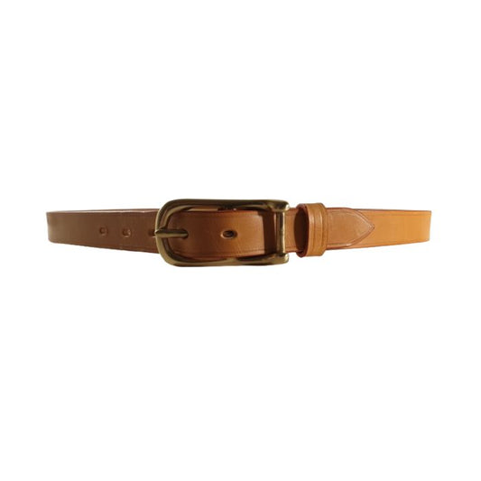 SKINNY Handmade Bridle Leather Belt | Filly & Fox - FILLY & FOX