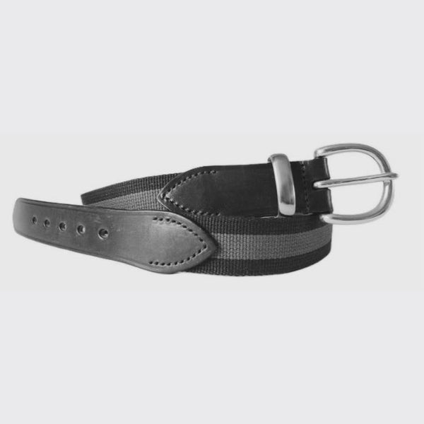 POLO SPORT -  Webbing and leather tab style belt | Filly & Fox - FILLY & FOX