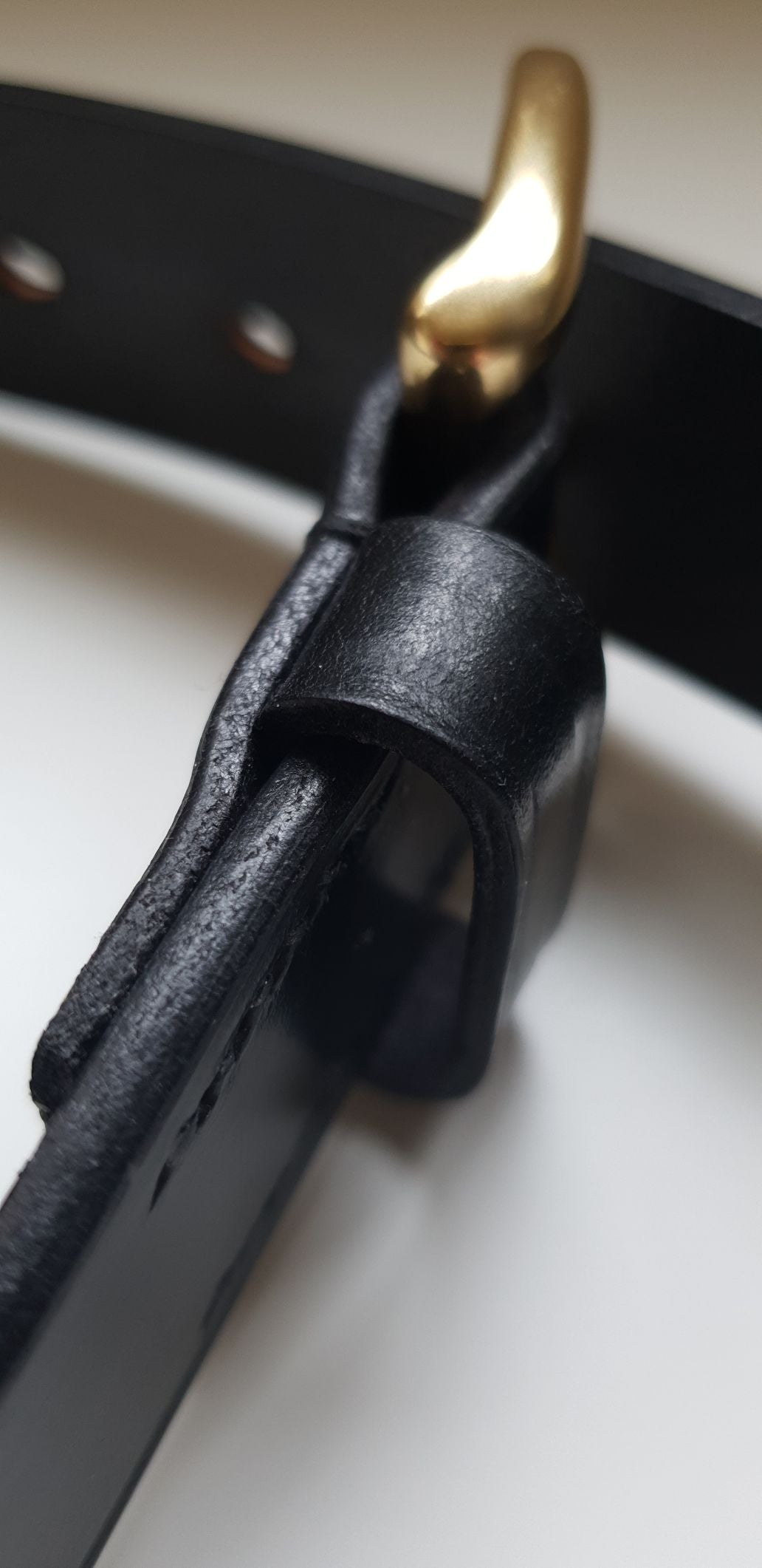 Ethically sourced farm-traced bridle leather
