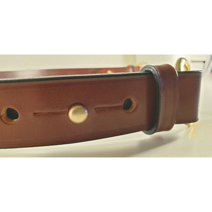 Filly & Fox Premium Bridle Leather Equestrian Belt | Women's Rider Dressage Style FILLY & FOX