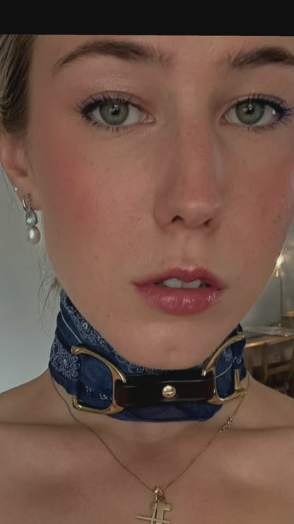 The Transformer Scarf Belt Tie - 3 Styles in 1 | Premium Brass & Leather